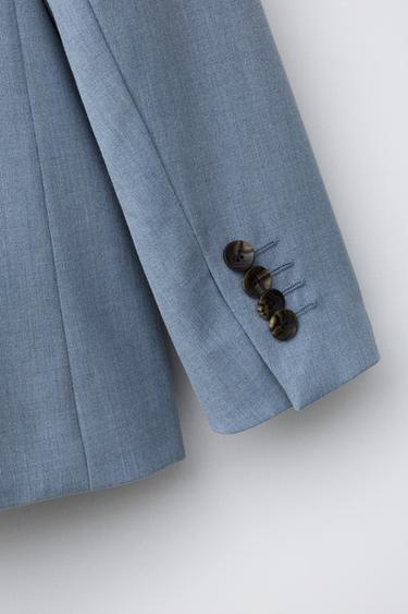 SUIT BLAZER - Pastel blue by Zara - Image 3