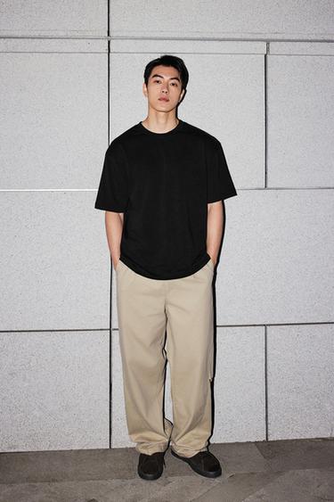 Zara 基本款重磅T恤 /03 - 黑色