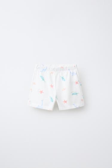 1 1/2-6 YEARS/ MARINE PRINT PYJAMAS - Ecru by Zara - Image 3