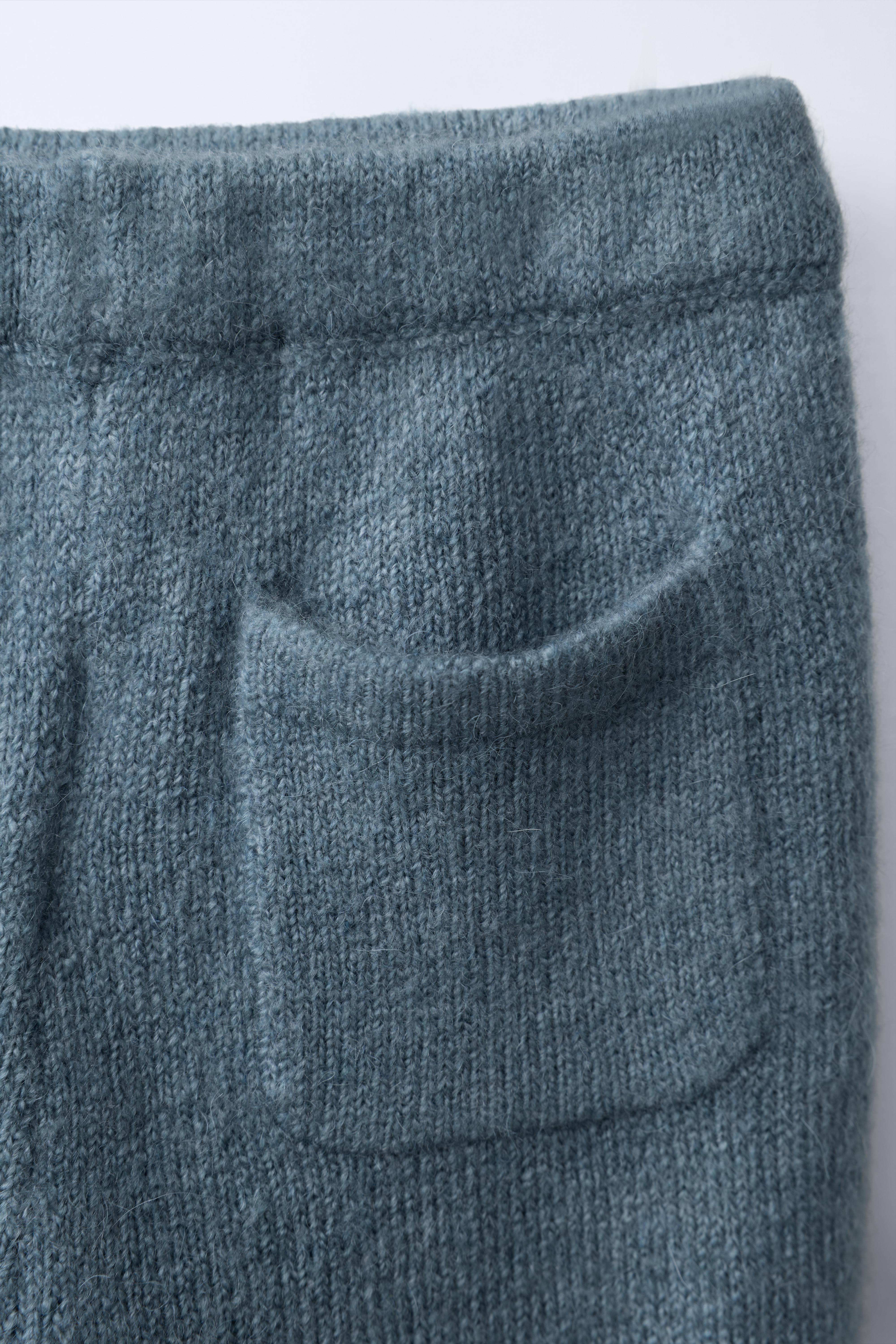PLAIN KNIT PANTS