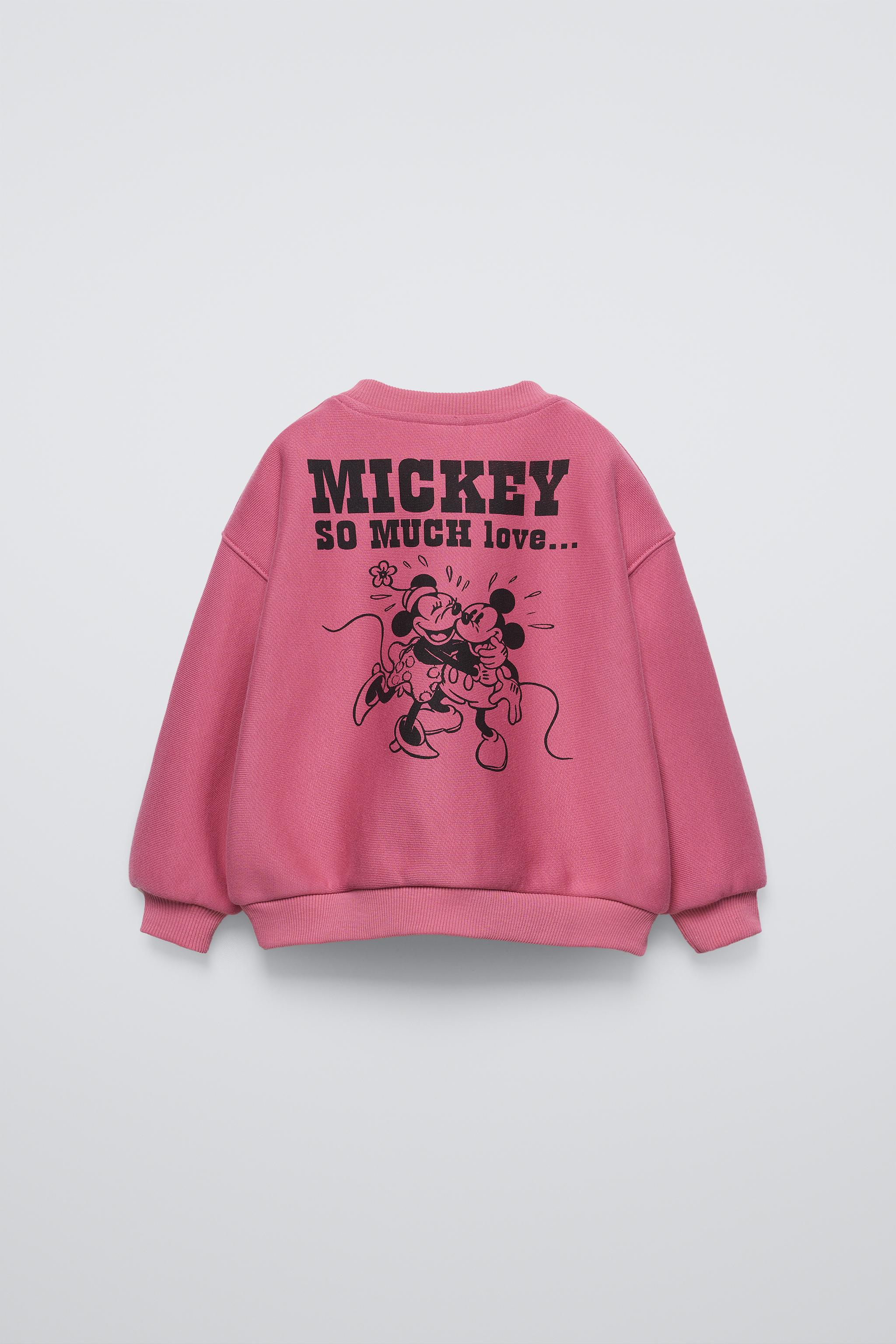 ZARA popular BLOGGER FAVORITE TEXT PRINT SWEATSHIRT FUCHSIA