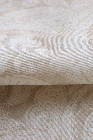PAISLEY PRINT RESIN-COATED PLACEMAT - Light beige by Zara - Image 3
