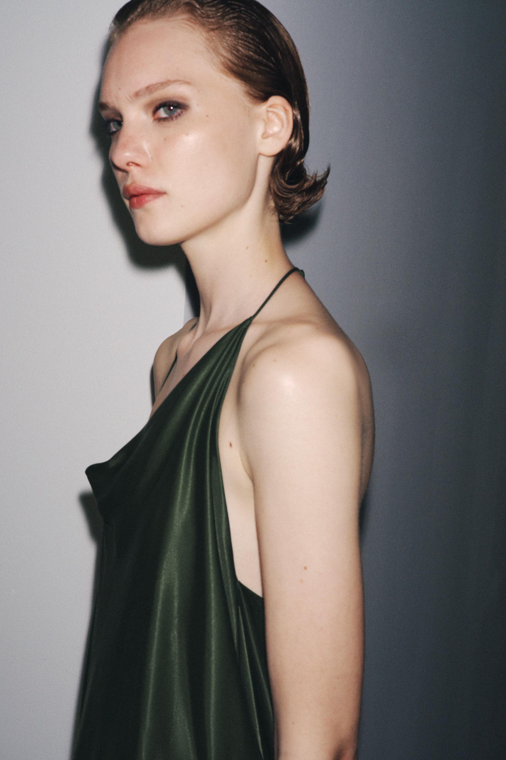 ROBE ASYMÉTRIQUE SATINÉE ZW COLLECTION