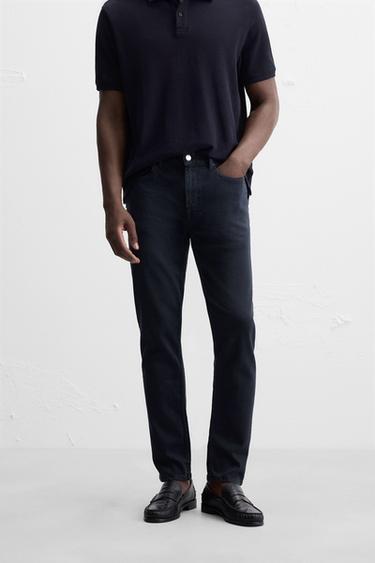 JEANS SLIM FIT - Zara 네이비