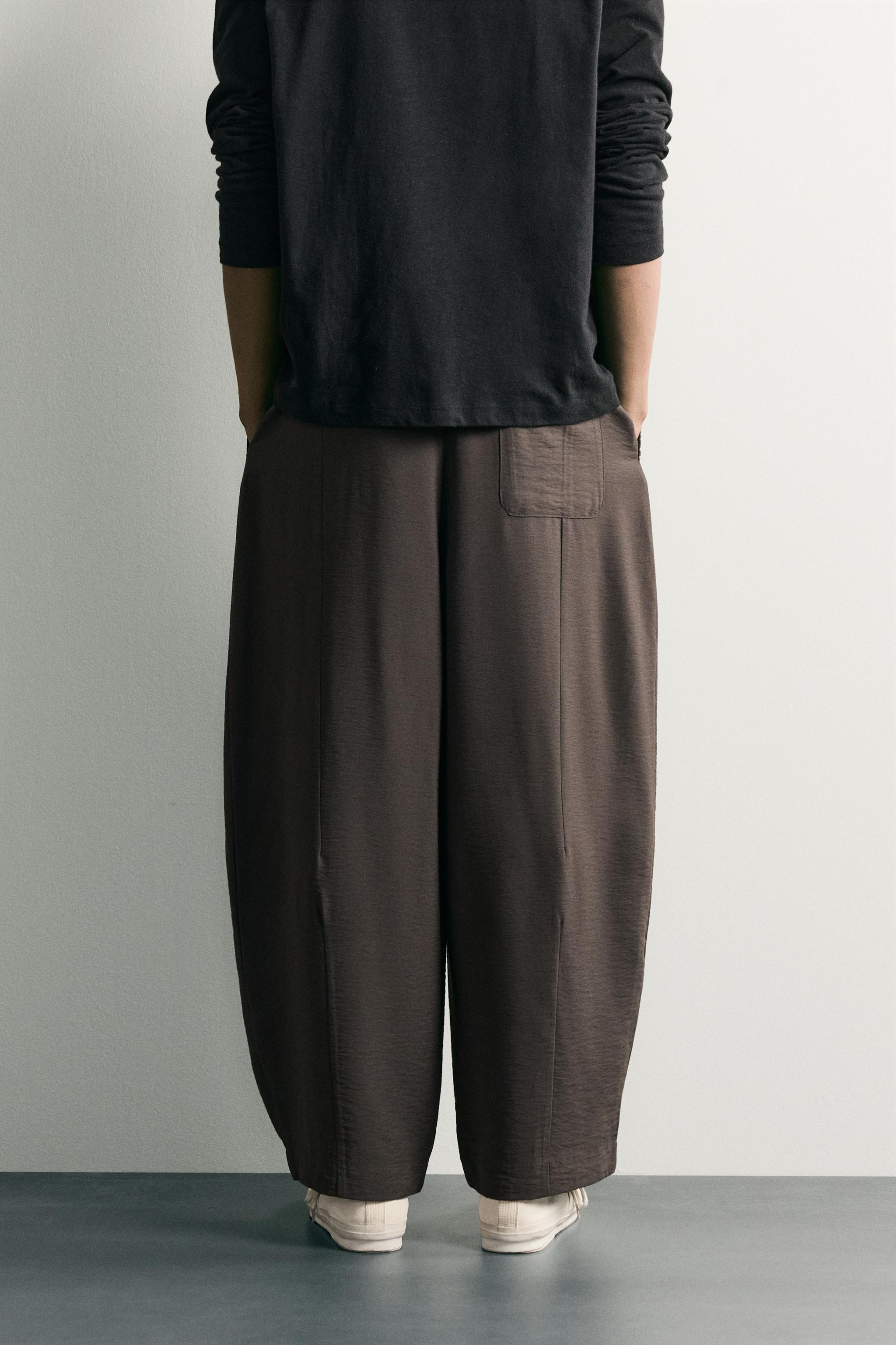 PANTALON FLUIDE COUPE BALLON