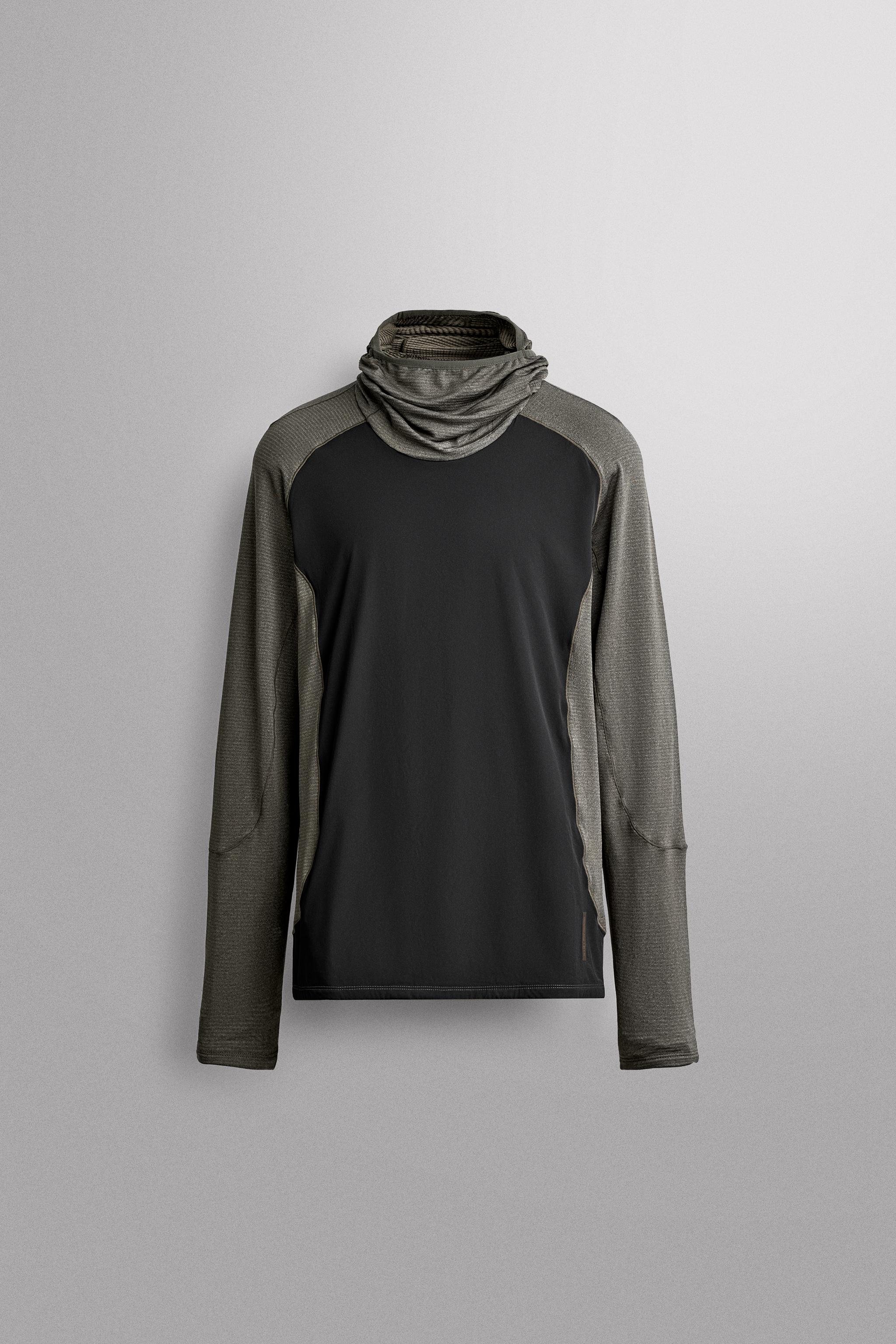 SUDADERA TÉCNICA COMBINADA
