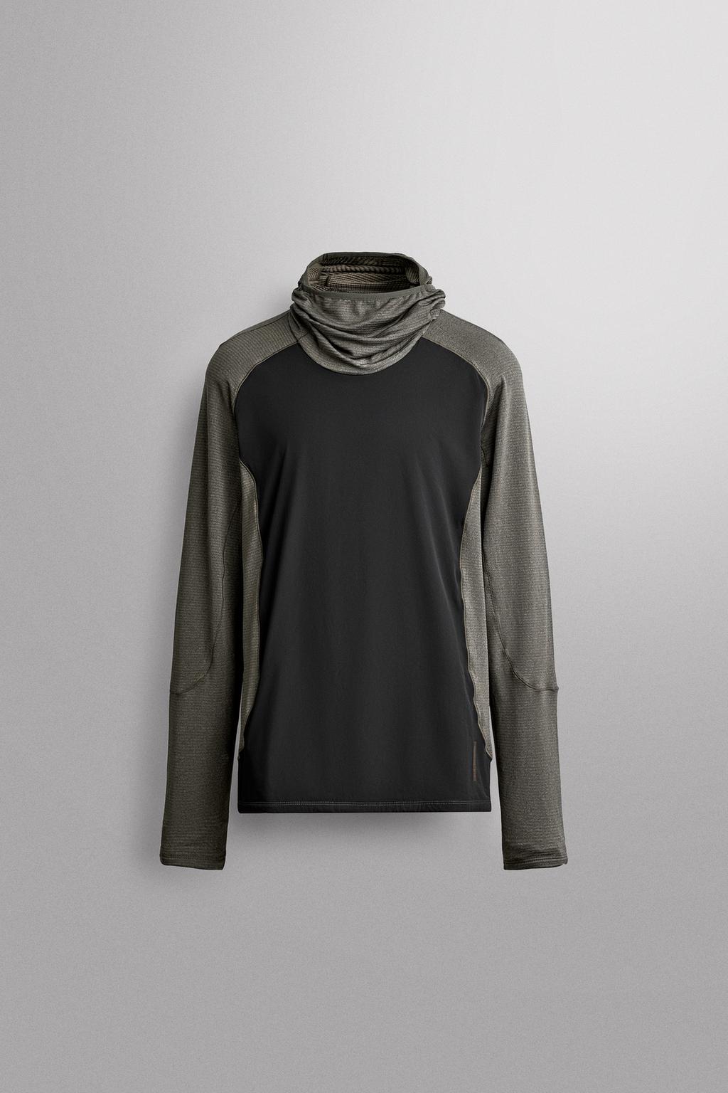 CONTRAST TECHNICAL SWEATSHIRT