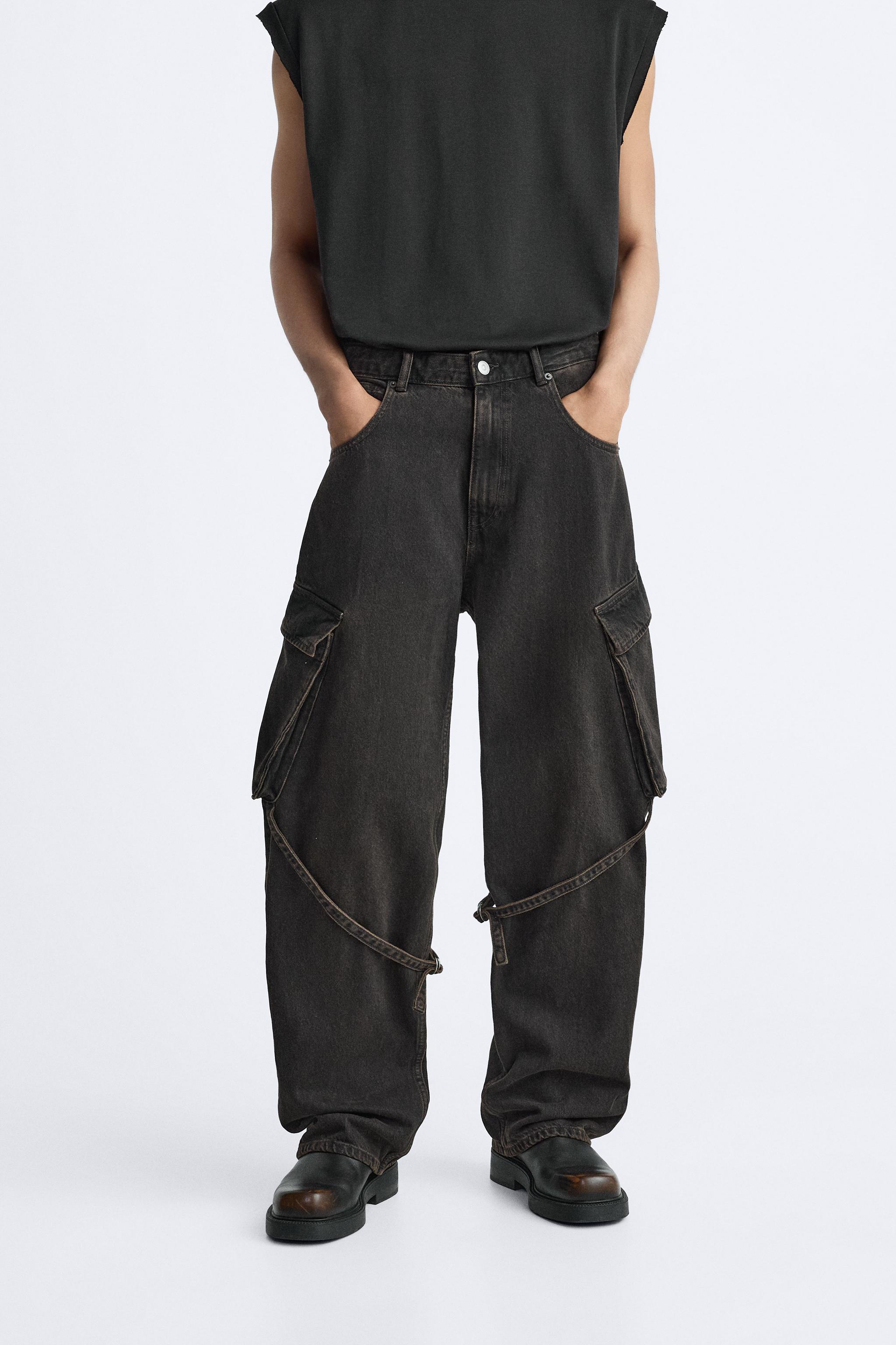 Zara hot sale cargo jeans