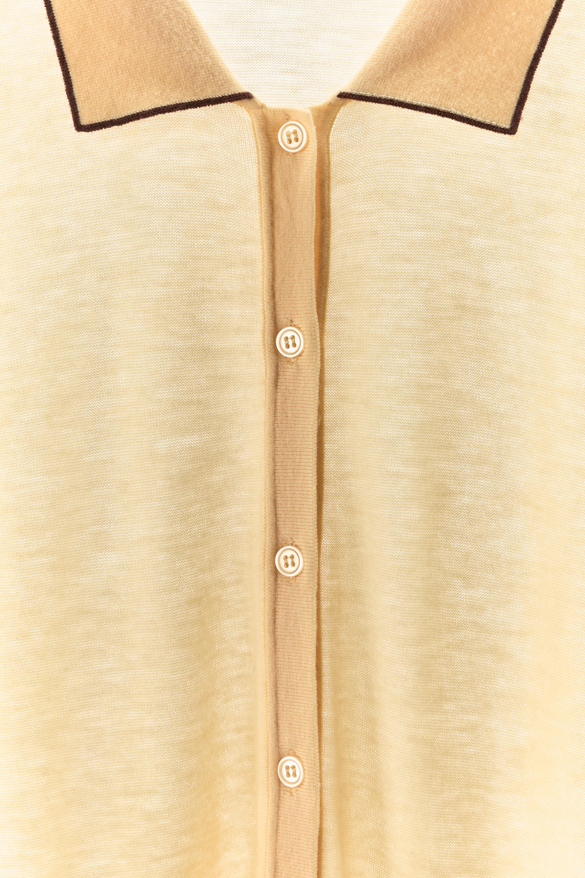 100% WOOL POLO JACKET