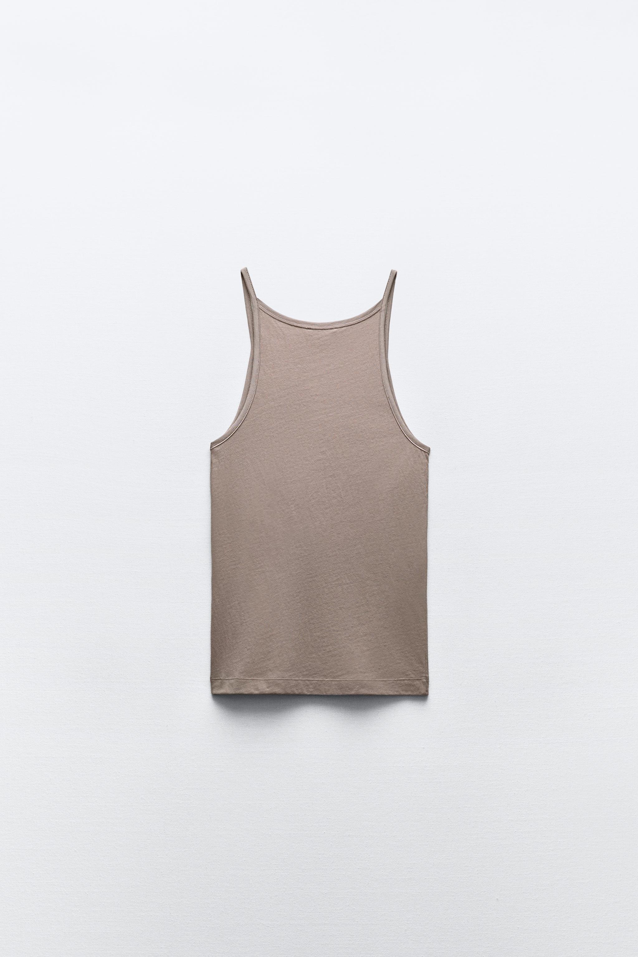 WASHED EFFECT SOFT TANK TOP