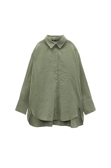 LOOSE-FITTING OVERSIZED SHIRT