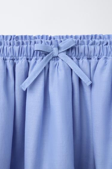 JUPE-SHORT ONDULINE - Bleu indigo de Zara - Image 2