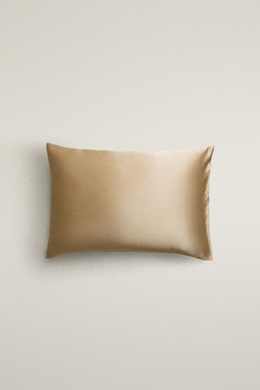 MULBERRY SILK PILLOWCASE - Gold by Zara - Image 0