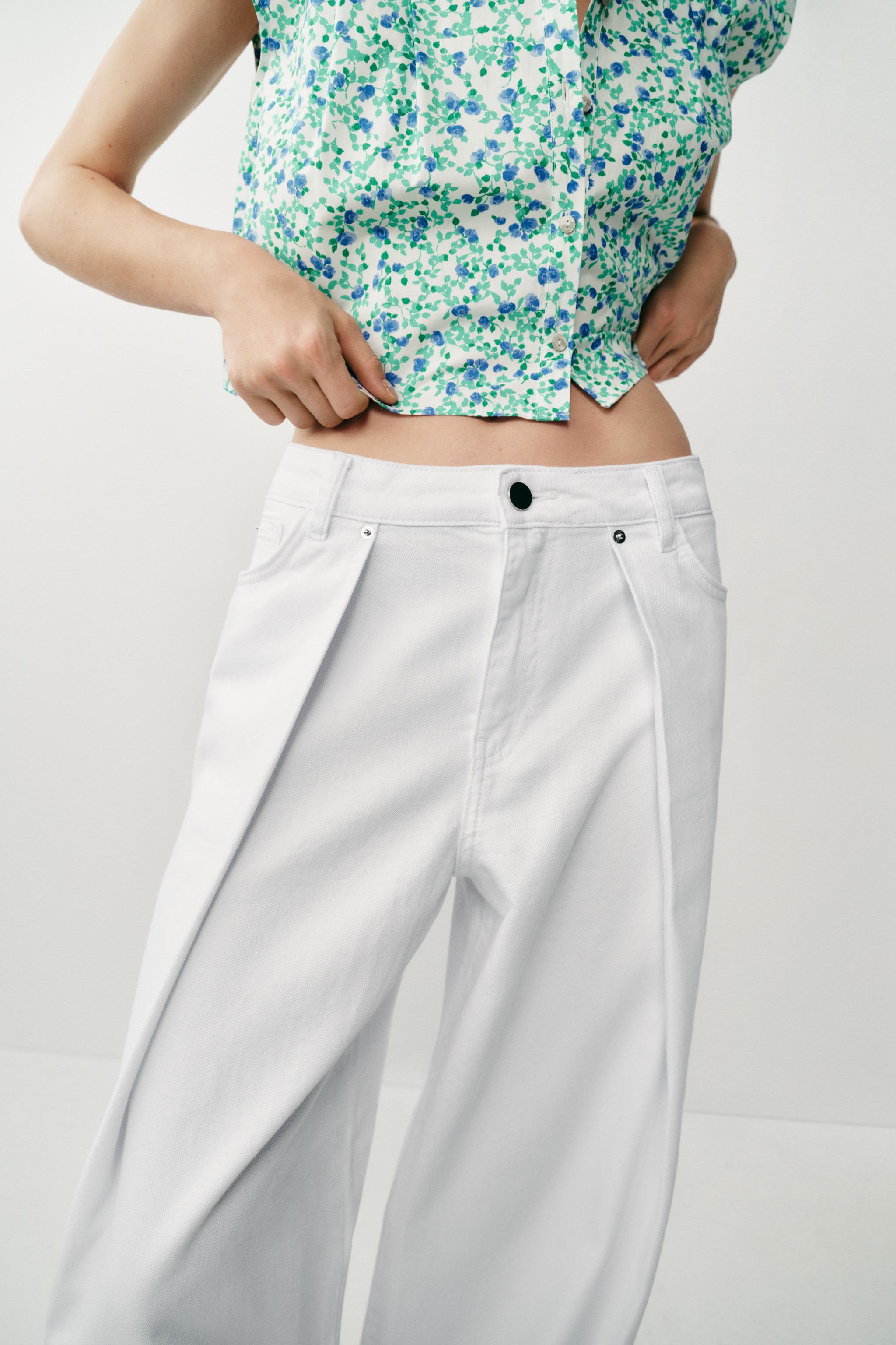 Z1975 MID-RISE BARREL WIDE LEG JEANS