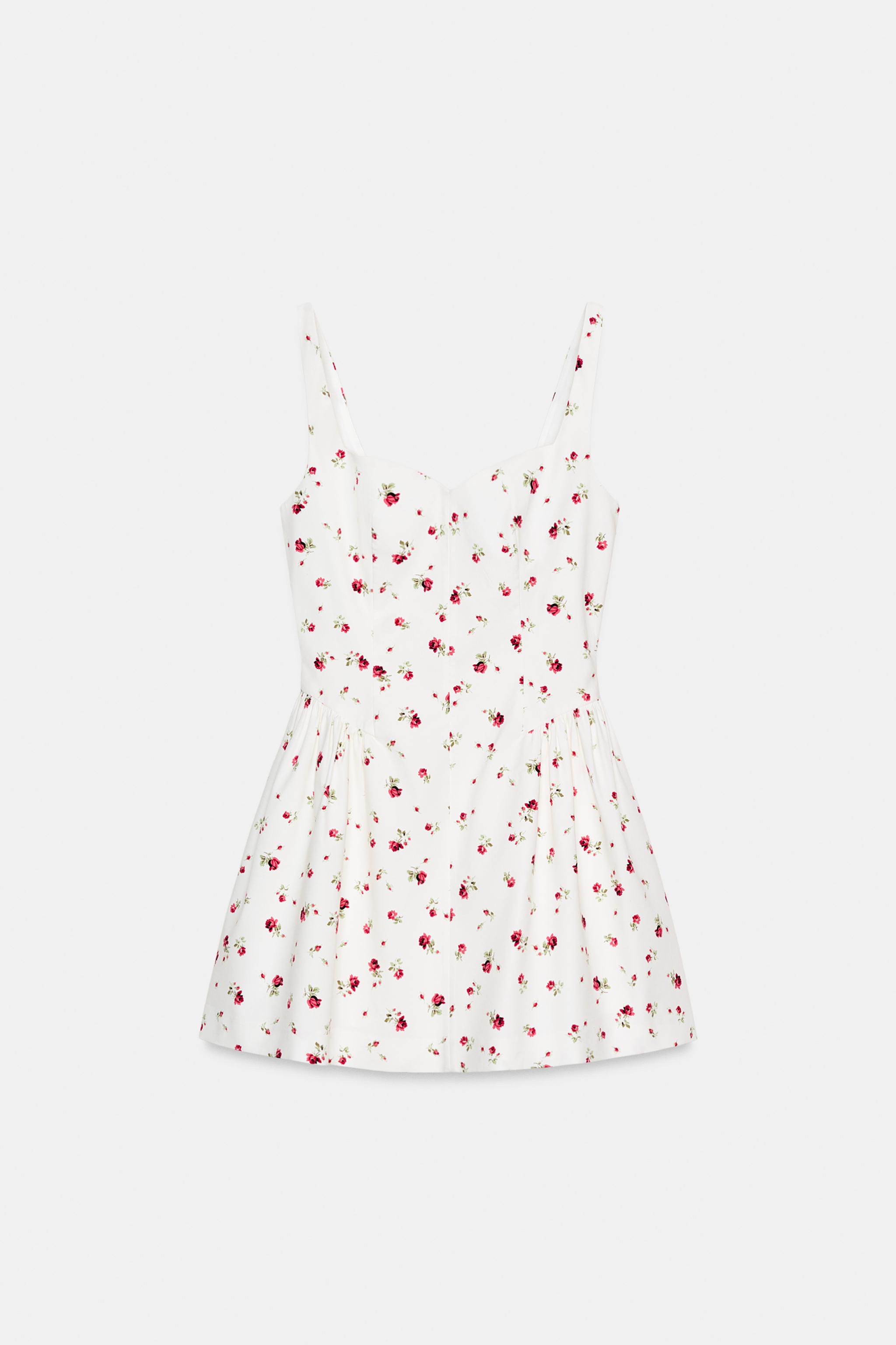 ROBE VOLUME À IMPRIMÉ FLEURI
