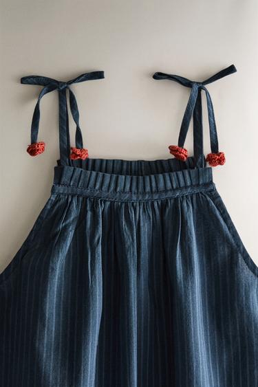 KIDS' BEACH DRESS - Navy blue by Zara - Image 1