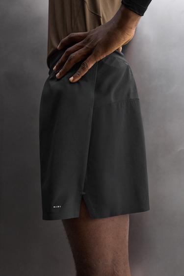 SHORT DE RUNNING COLOR BLOCK 5" - Noir de Zara - Image 4
