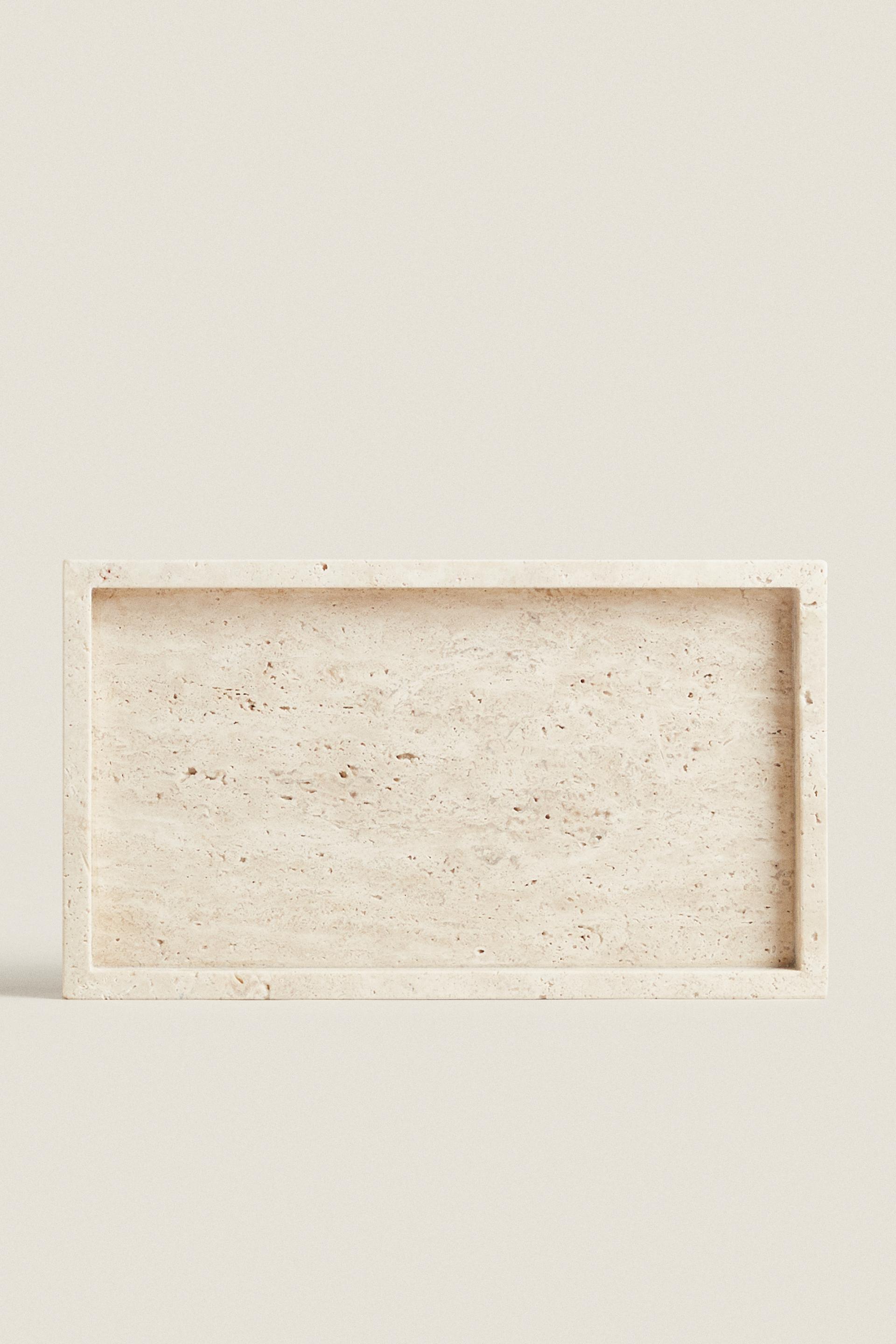 BEIGE MARBLE BATHROOM TRAY - Beige | ZARA United Kingdom