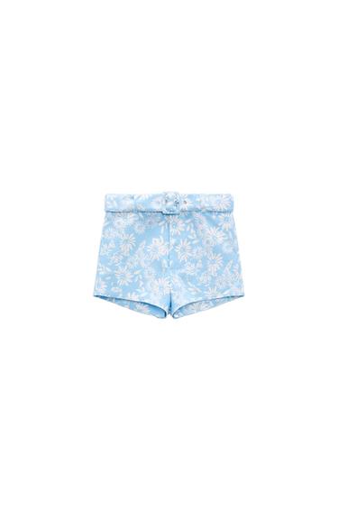FLORAL PRINT SHORTS