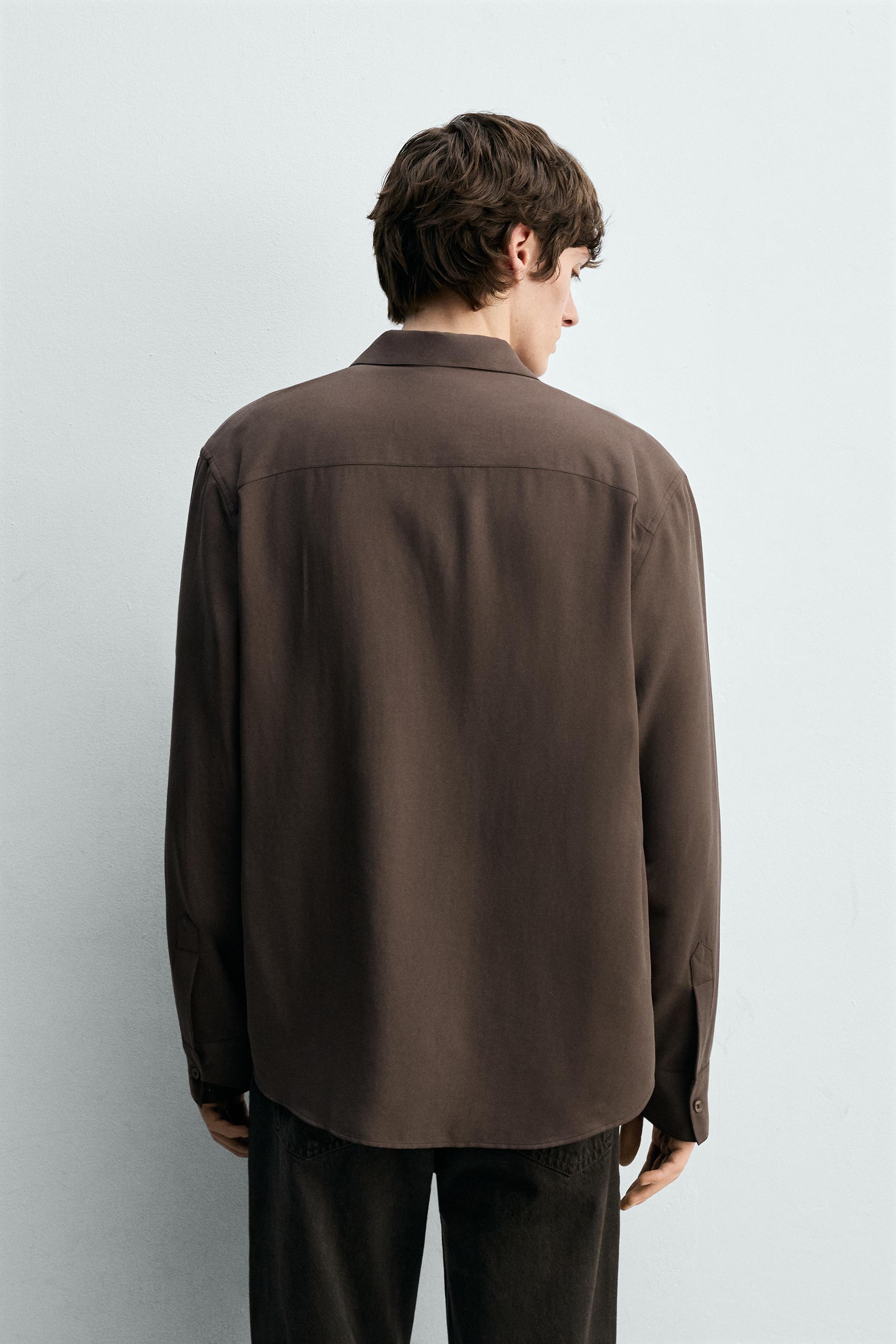 CHEMISE FLUIDE COUPE DÉCONTRACTÉE