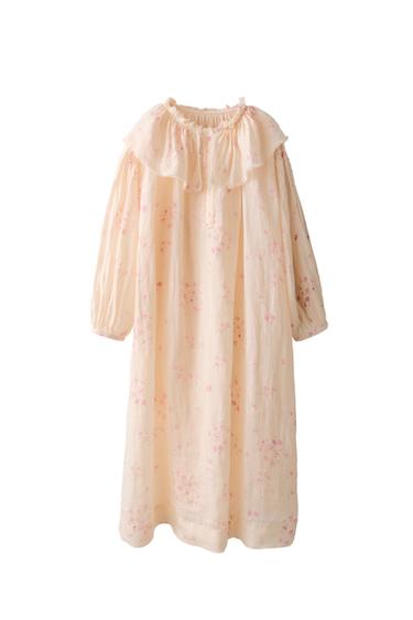 6-12 AÑOS/ VESTIDO FLORES 100% RAMIO LIMITED EDITION - Rosas de Zara