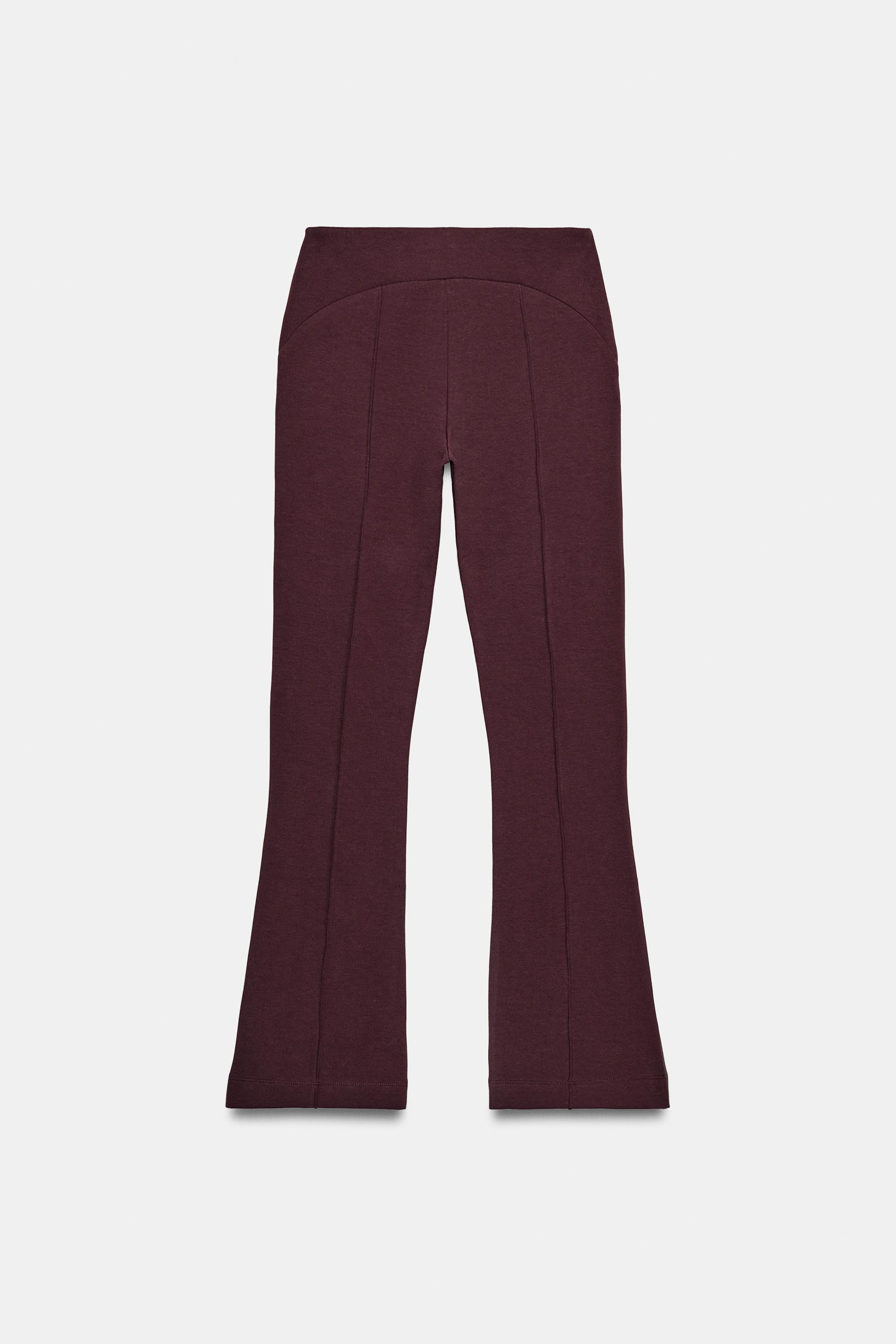 PANTALON INTERLOCK FLARE NERVURE