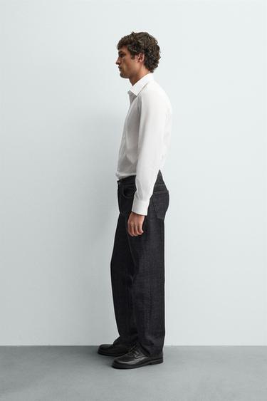 CHEMISE SLIM FIT CONFORT - Blanc de Zara - Image 3