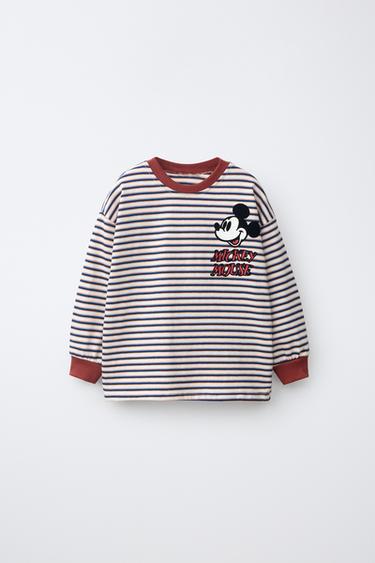 CAMISETA RAYAS MICKEY MOUSE © DISNEY - Blanco de Zara - Imagen 0