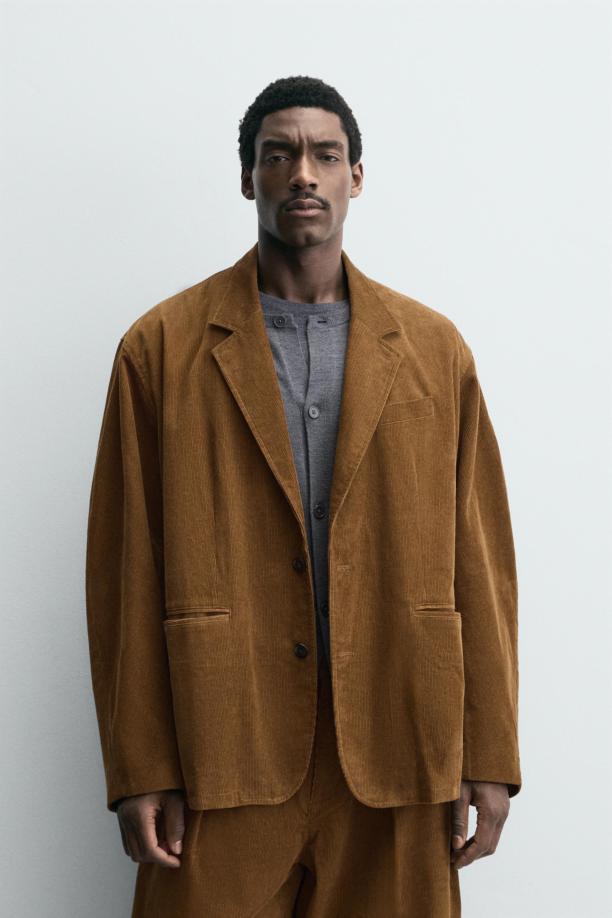 ブラウンブレザー – メンズ | 最新コレクション | ZARA 日本