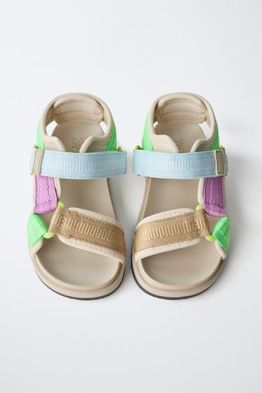 TECHNICAL SANDALS - Ecru White by Zara - Image 3