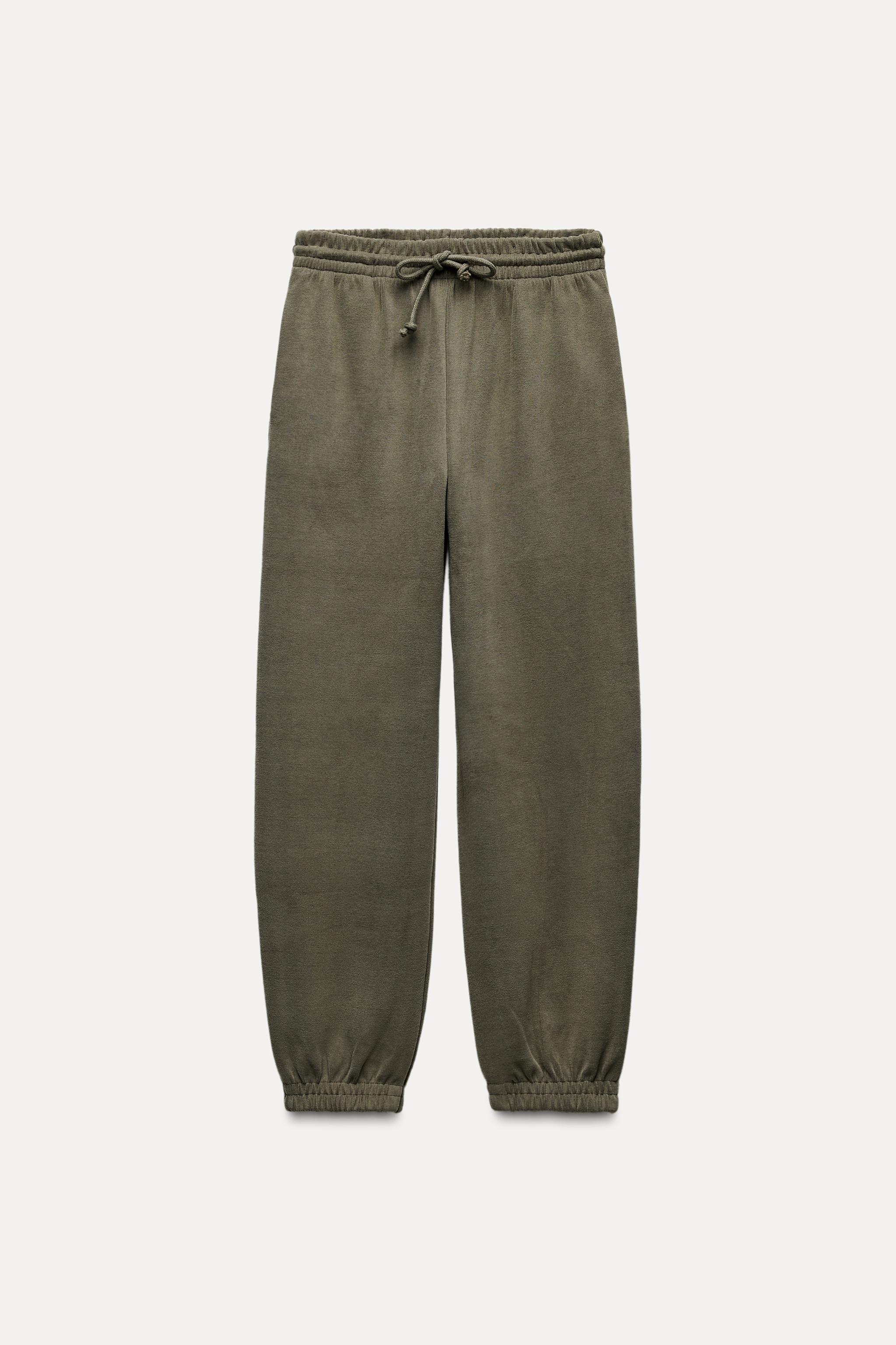 Slouchy jogging trousers zara sale