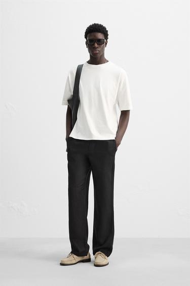 Zara RELAXED FIT T-SHIRT - White - Image 0