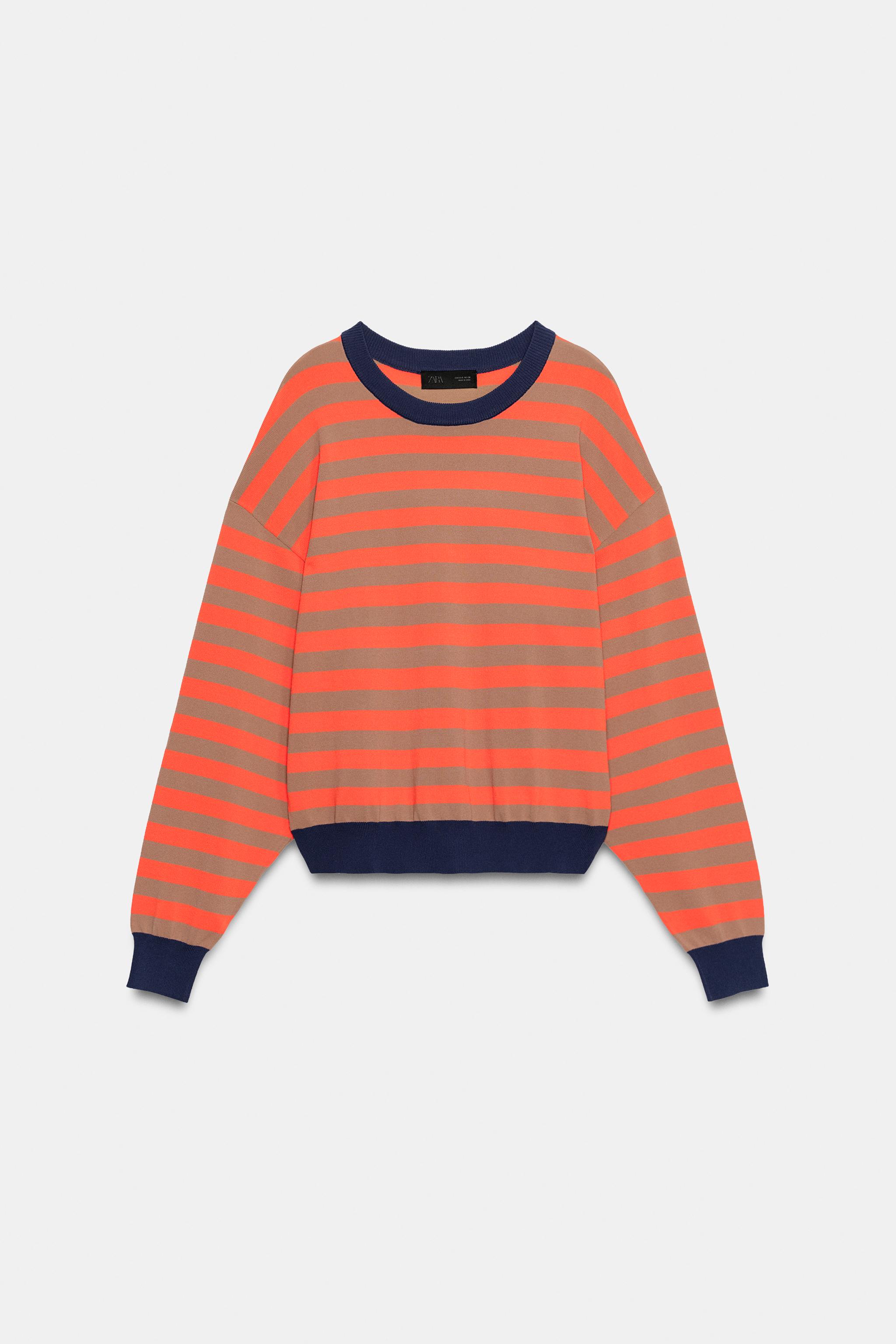 STRIPED KNIT JUMPER
