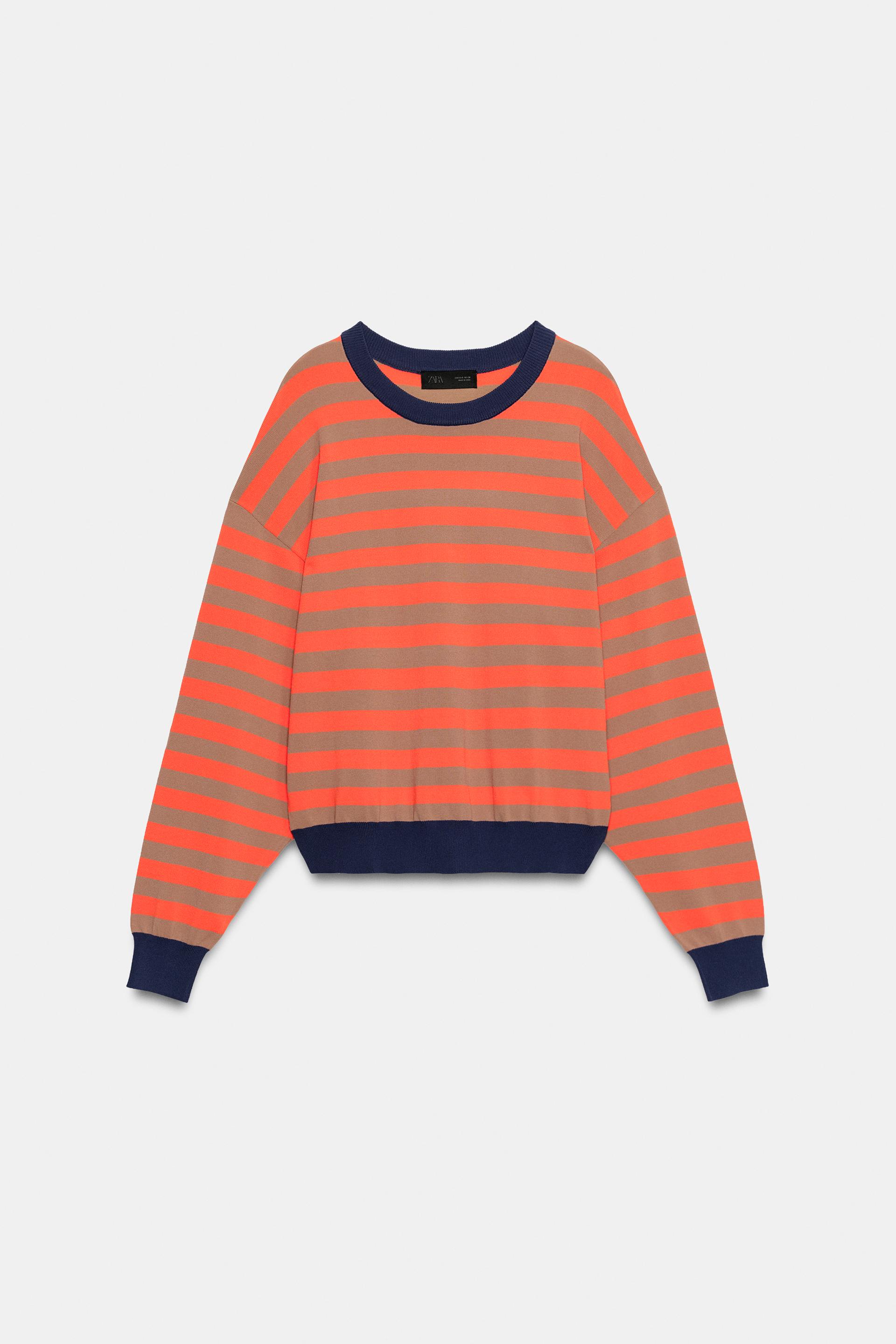 STRIPED KNIT SWEATER thumbnail 4