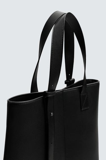 SAC SHOPPER UNI - Noir de Zara - Image 4