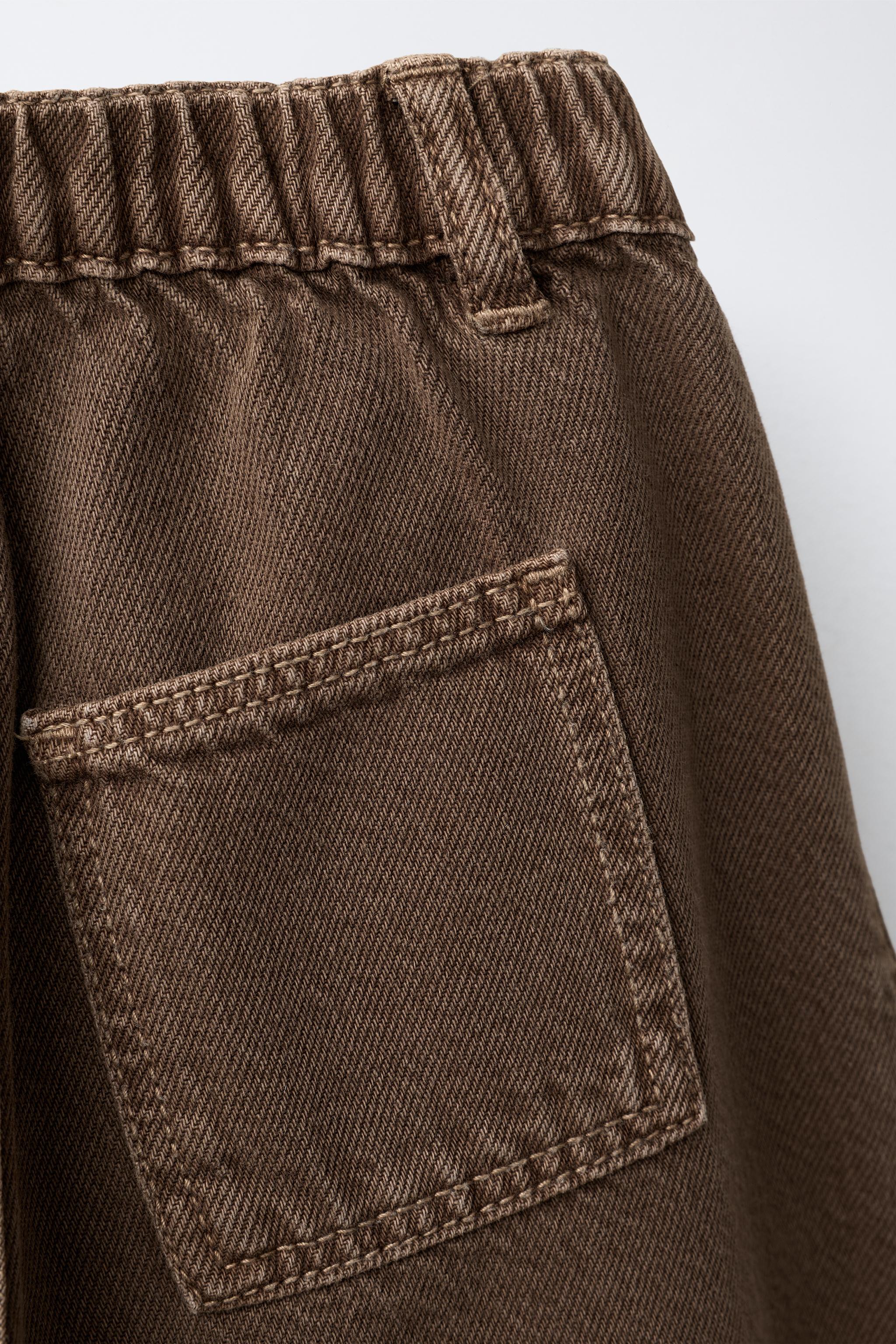 PLEATED BALLOON JEANS