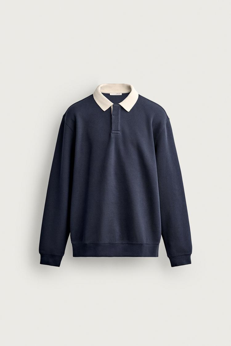 RELAXED FIT STRIPED PIQUÉ POLO SHIRT