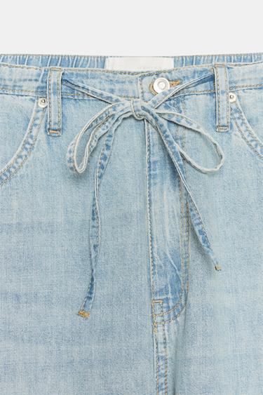 JEAN DENIM TRF FLUIDE - Bleu clair de Zara - Image 6