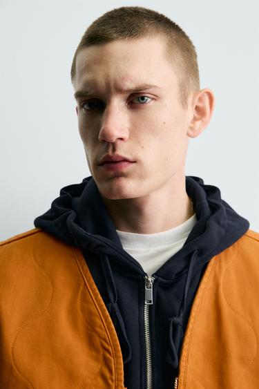 WASHED TOPSTITCHED WAISTCOAT - Orange by Zara - Image 5