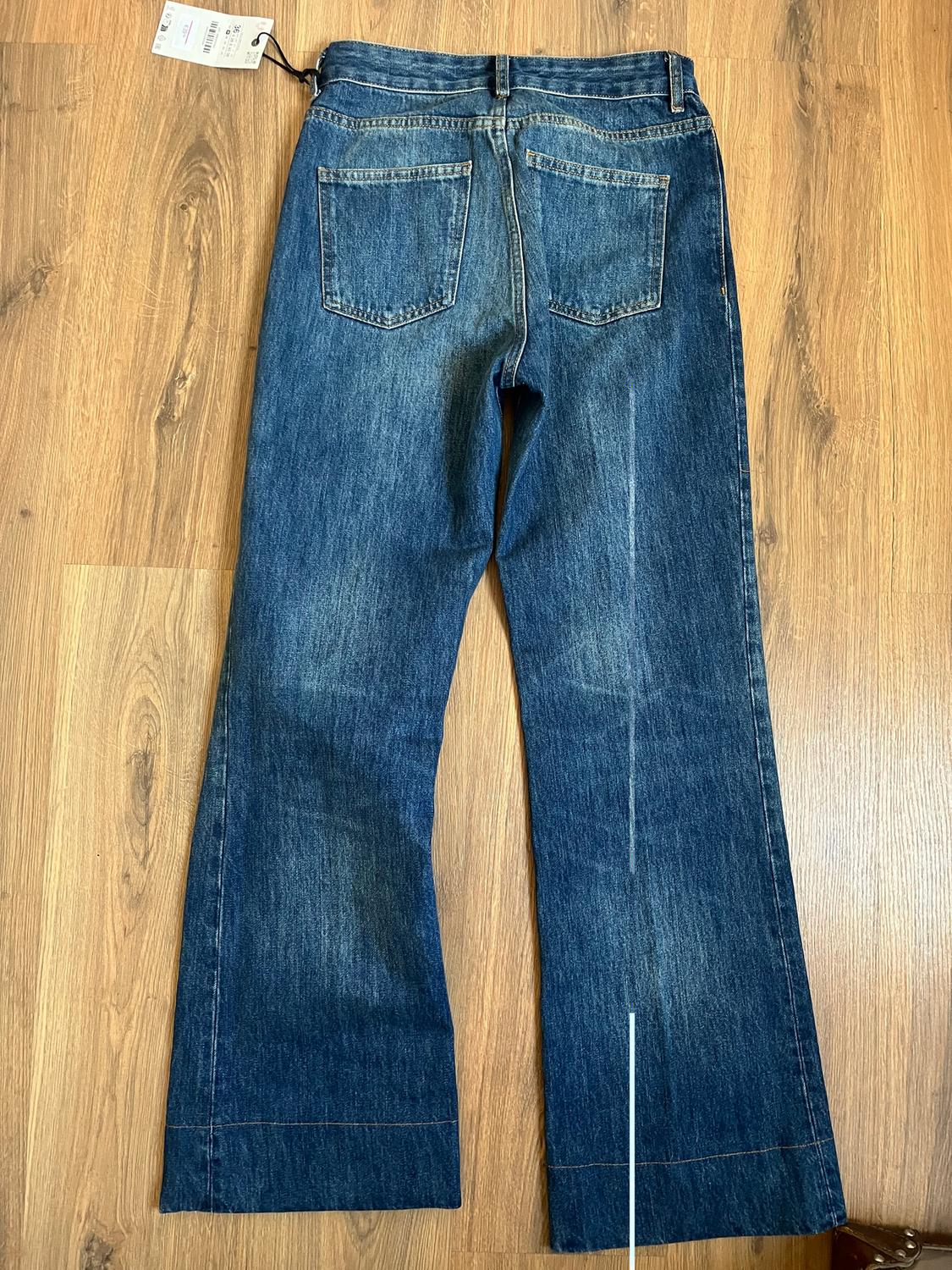 ZW COLLECTION FLARE HIGH-WAIST JEANS - Image 2