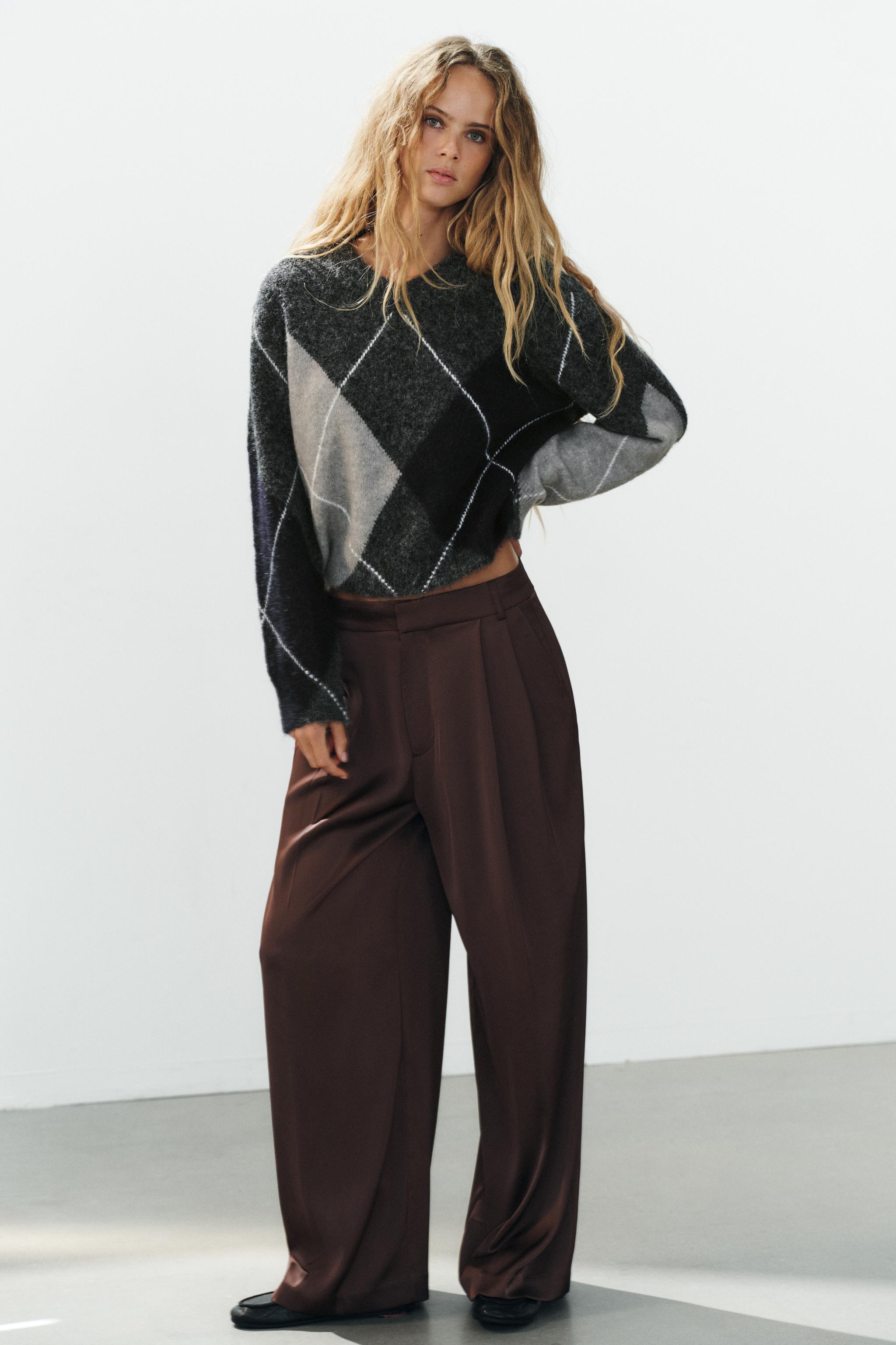 PANTALON SATINÉ PLI