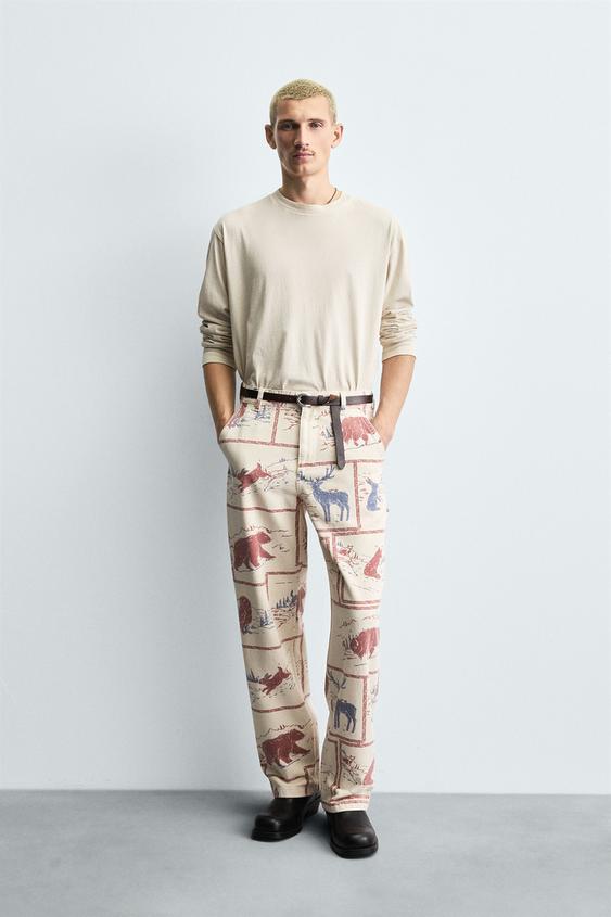 COMIC PRINT PANTS