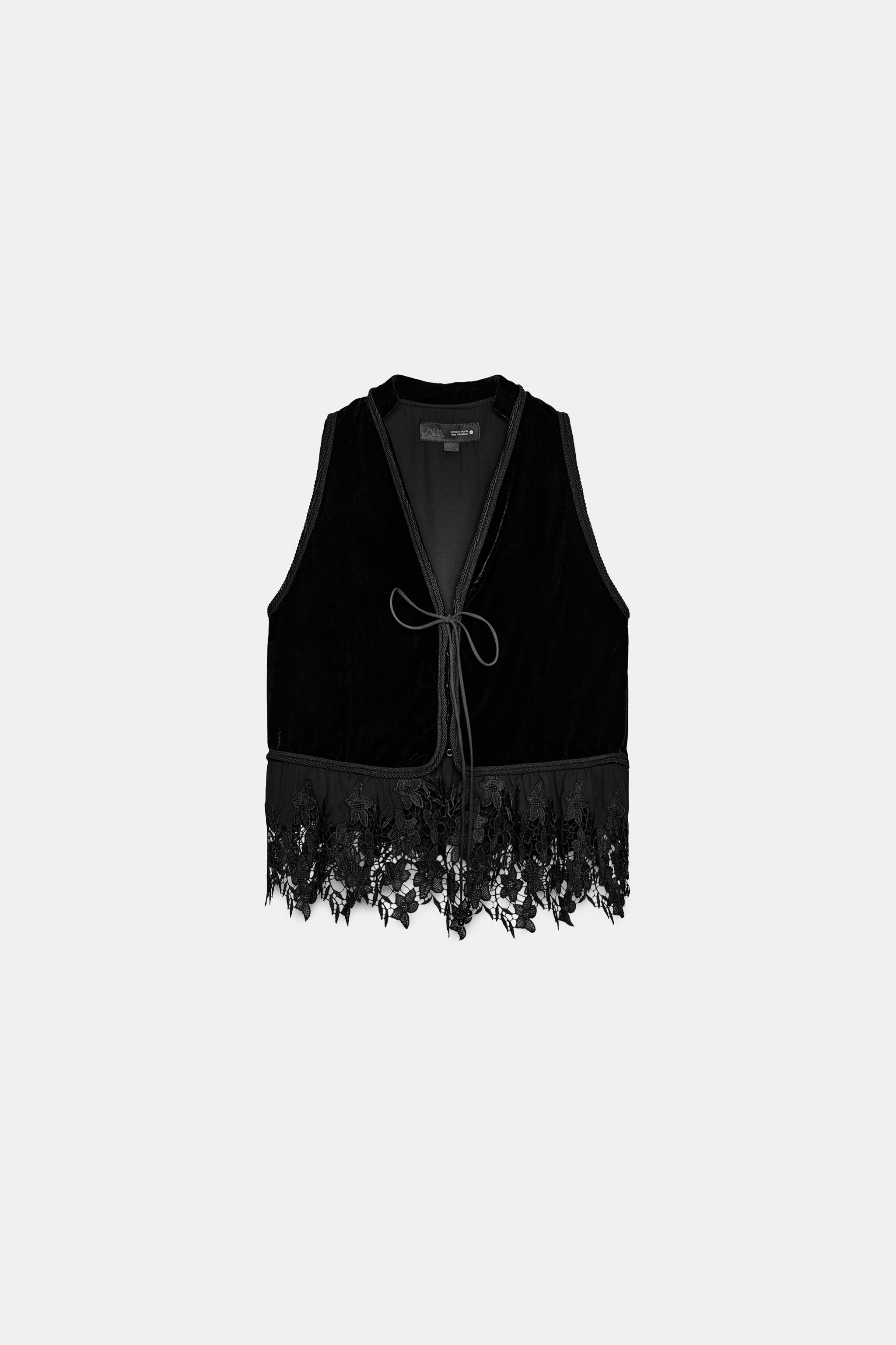 COMBINATION VELVET VEST ZW COLLECTION LIMITED EDITION