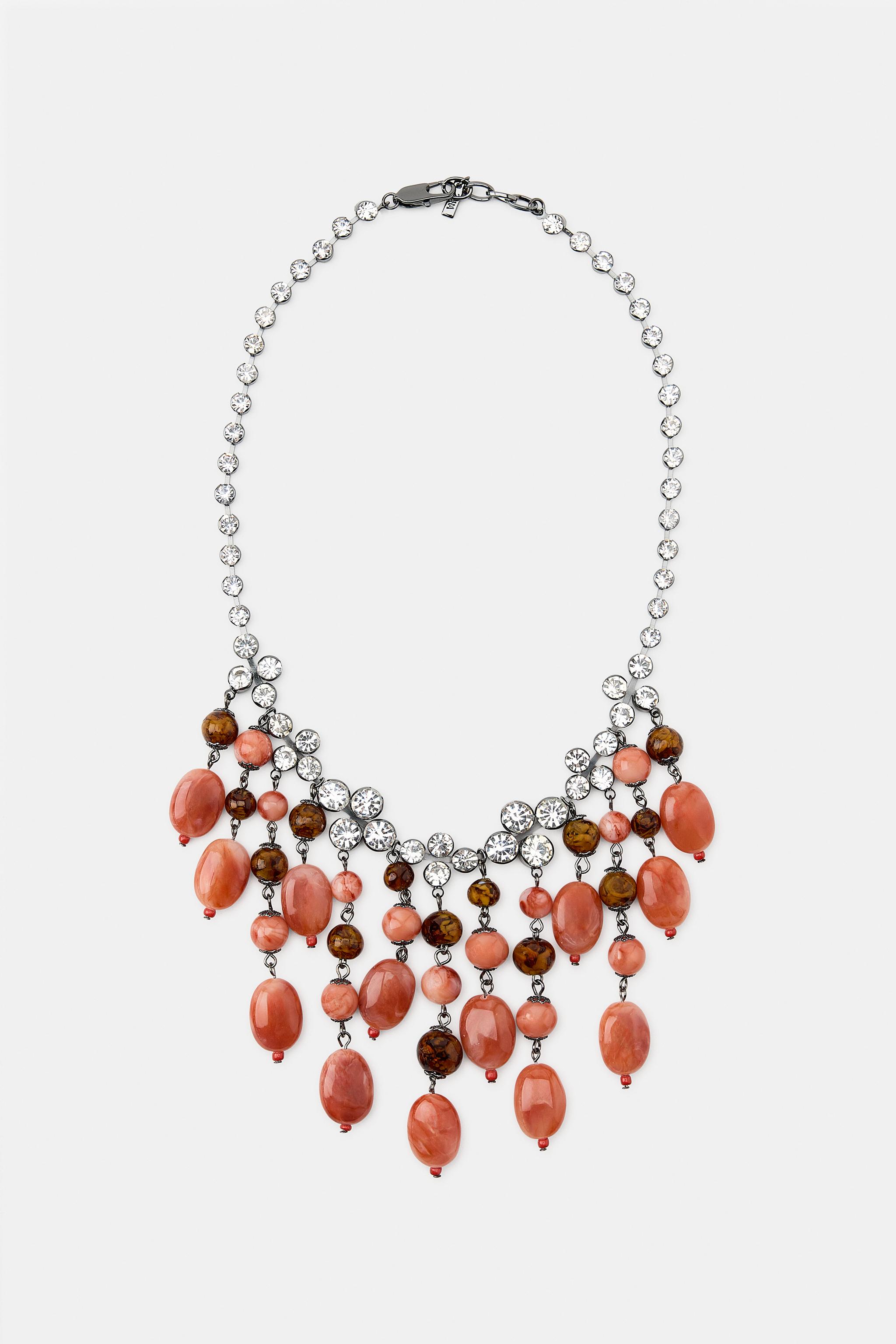 COLLIER CASCADE BIJOUX ET PIERRES
