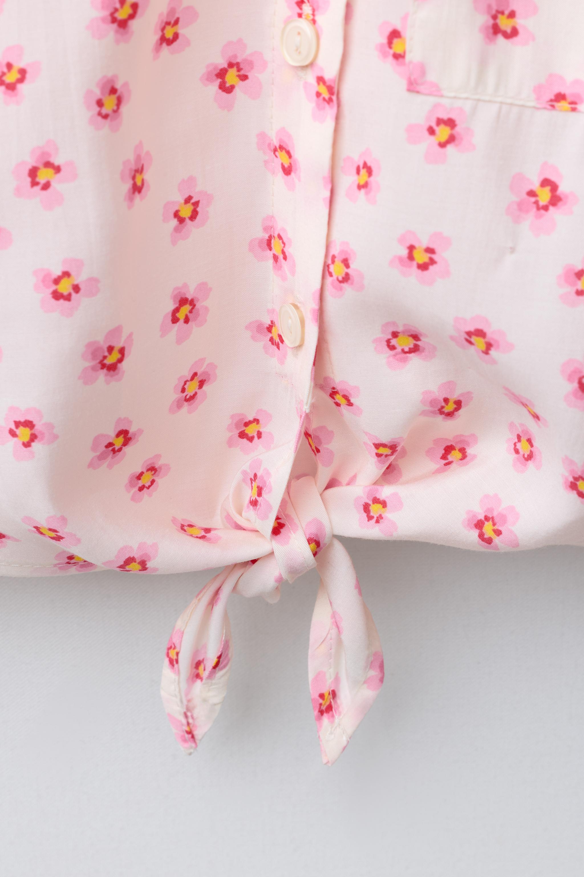 KNOT PRINT SHIRT
