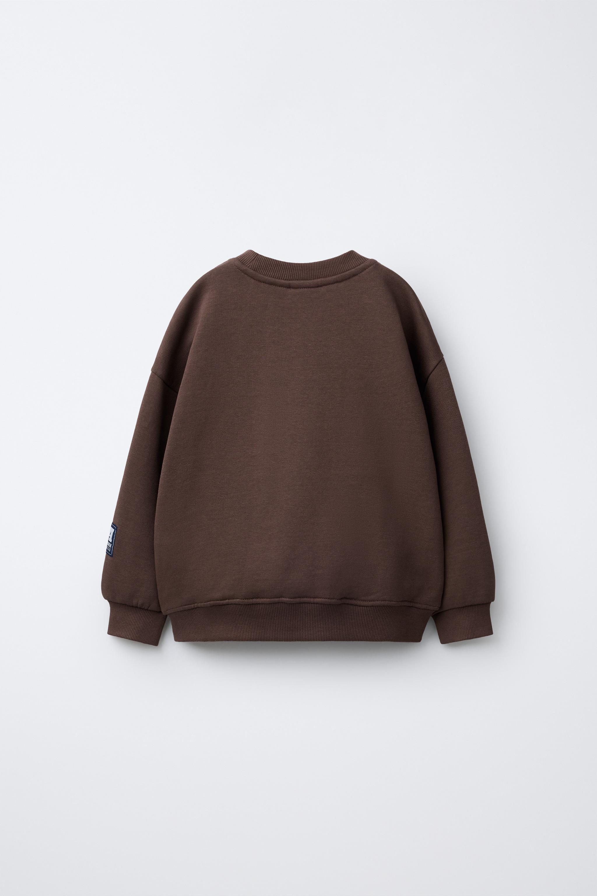 SWEAT NUMÉRO ANIMAL BRODÉ