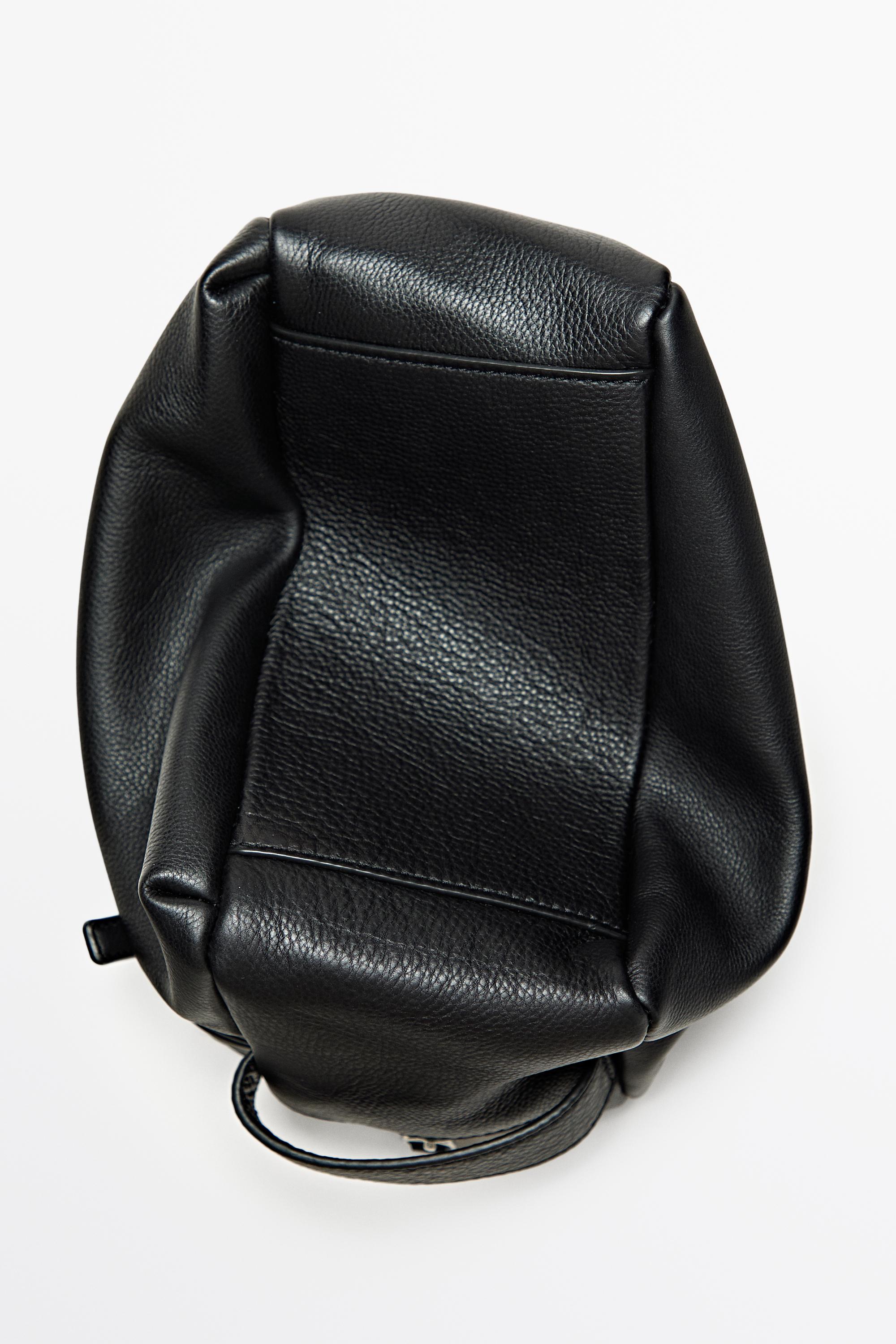 Large nappa leather toiletry bag