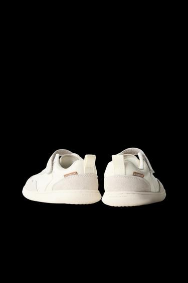 BAMBA PIEL BAREFOOT - Blanco de Zara