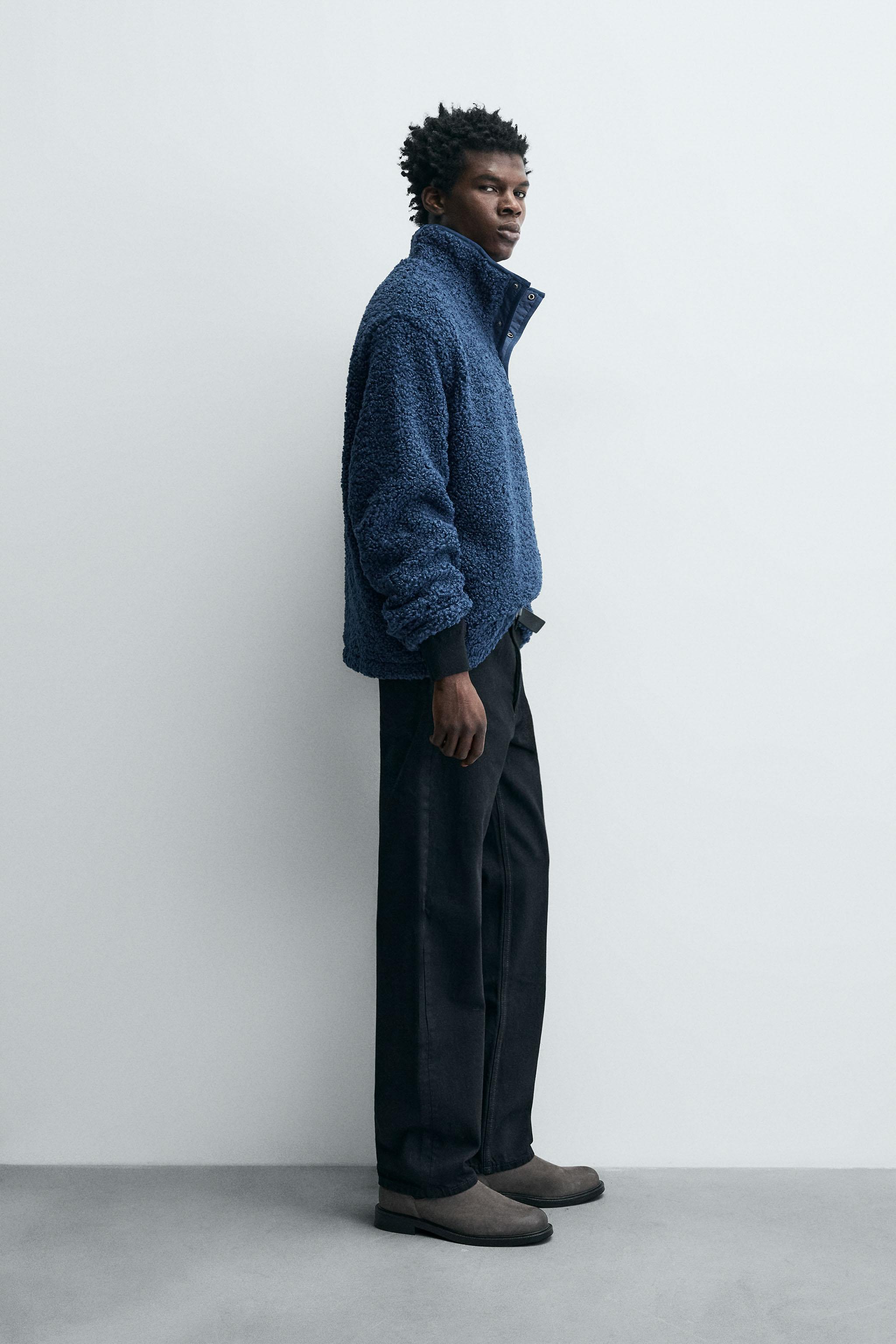 SWEAT POLAIRE EFFET MOUTON