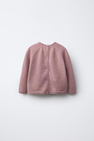 100% CASHMERE SWEATER - Light pink by Zara - Image 1
